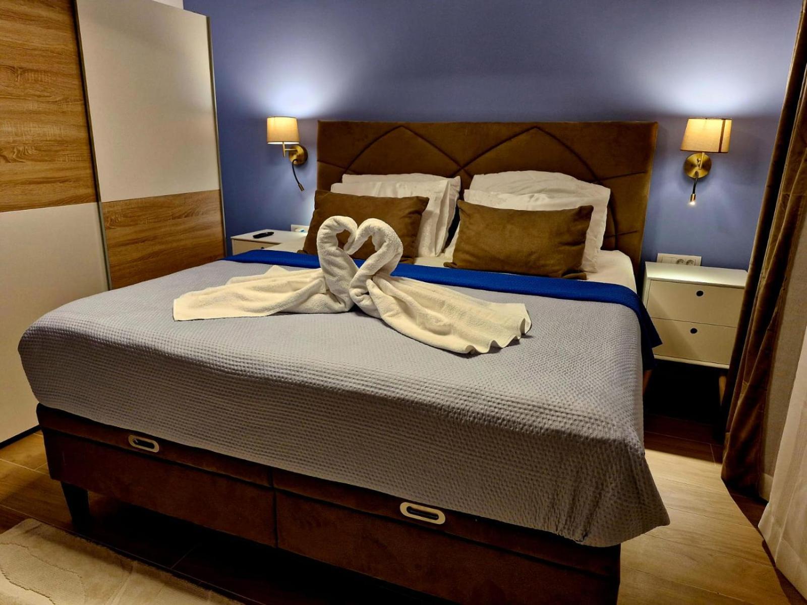 Sea View Luxury Apart Hotel Villa Conte With Swiming Pool And Romantic Spa Podstrana Luaran gambar